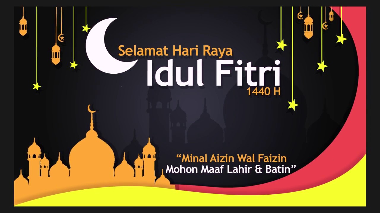  Cara  membuat  wallpaper atau desain  banner  idul fitri di  