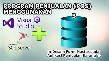Desain Form Master di Aplikasi Penjualan Barang Menggunakan Visual Studio C#