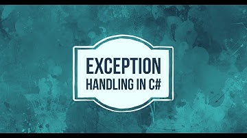 16. EXCEPTION HANDLING IN C# | TECHGRAM ACADEMY | HINDI