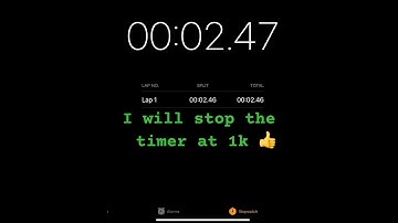 I will stop the timer at 1000 likes 😂 #viral #foryou #memes