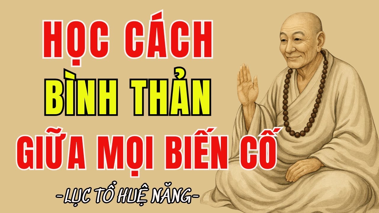 LỤC TỔ HUỆ NĂNG - Học cách bình thản giữa mọi biến cố, vạn sự ắt có trời xanh an bài