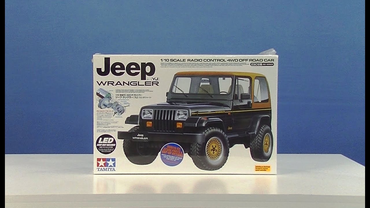 RC Addiction - Tamiya Jeep Wrangler CC01 unboxing and
