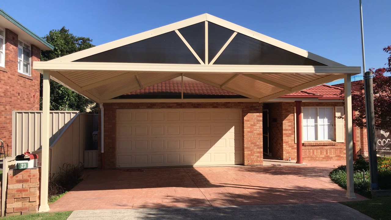 Gable Carport for 2 car
