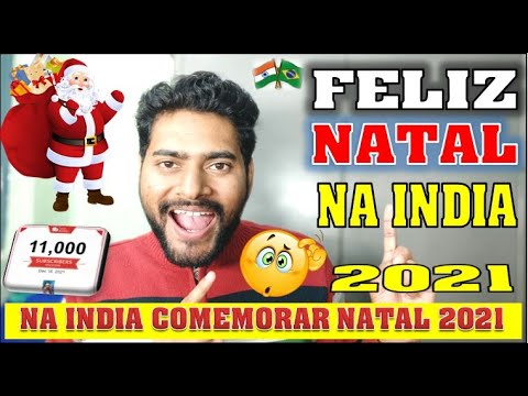 Vídeo: Eles comemoram o natal na Índia?