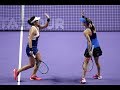 2017 WTA Finals Doubles Quarterfinal | Hingis/Chan vs. Peschke/Groenefeld | WTA Highlights