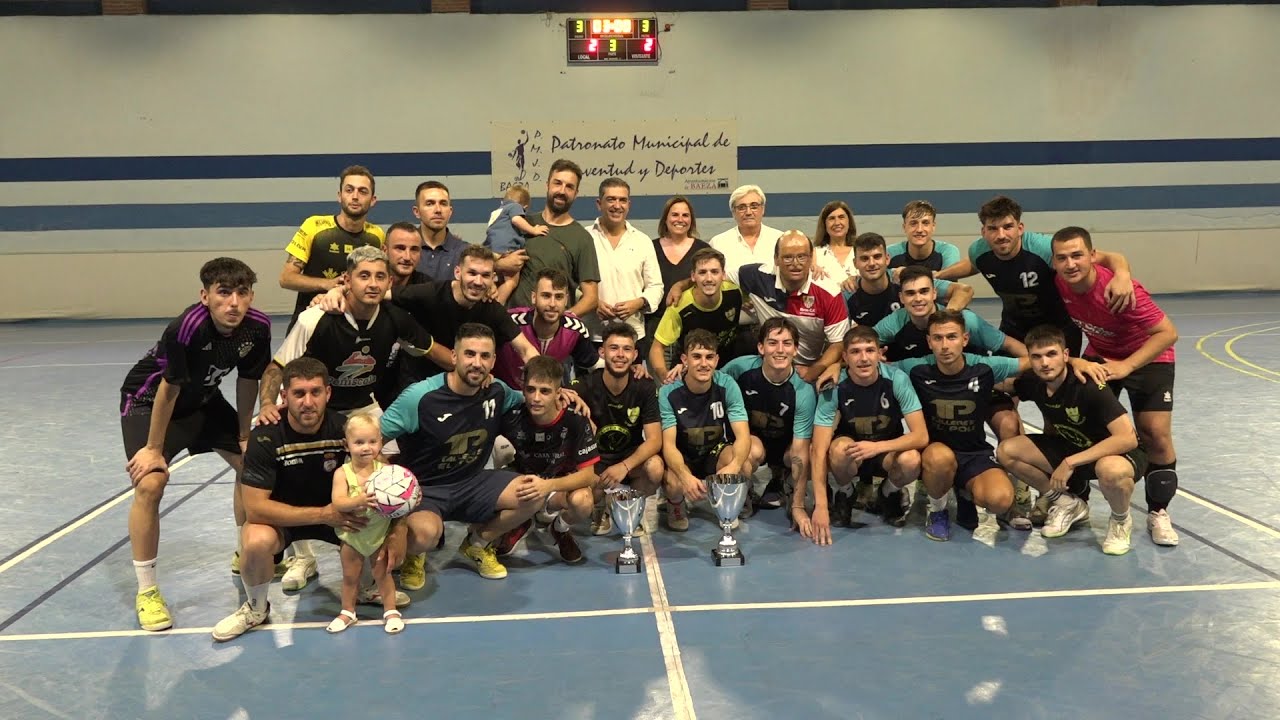 Feria de Baeza 2024 · Final Maratón de Fútbol Sala: Resumen, jugadas y entrega de premios 1 Feria de Baeza 2024 · Final Maratón de Fútbol Sala: Resumen, jugadas y entrega de premios
