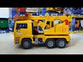 Lets open the real bruder heavy trucks cars in the box and compare them to real cars