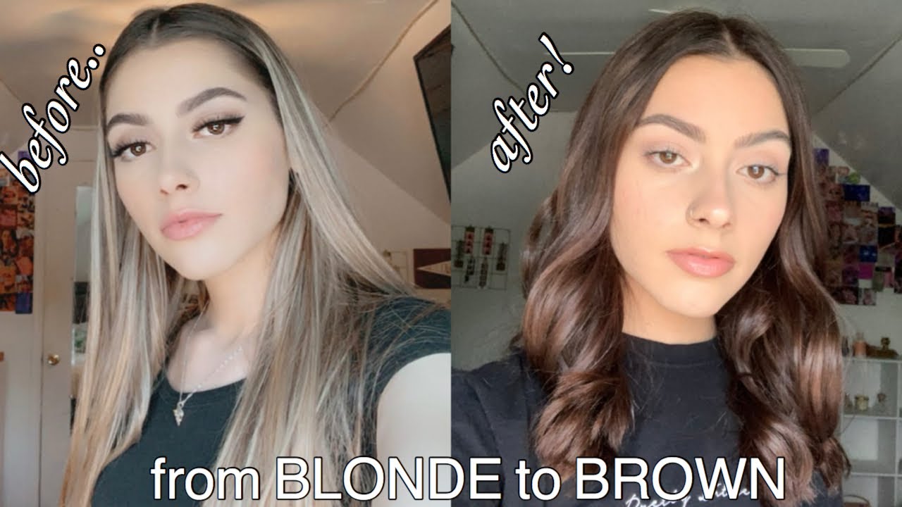 Blonde Hair with Brown Streaks: Before and After Transformations - wide 10