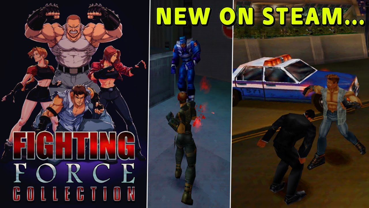 Fighting Force Collection Is Back - The Return of a 90's Classic | PC STEAM Gameplay 4K