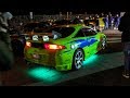Modified cars & Sportcars arriving on Carshow | Paul Walker Hommage 2018