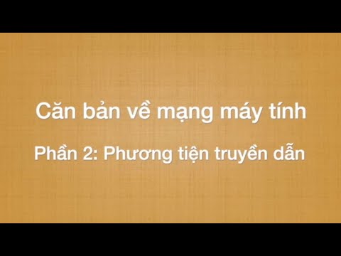 Video: Phương tiện không có hướng dẫn trong mạng máy tính là gì?