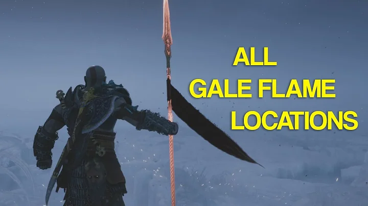 God of War Ragnarok - All Gale Flame Locations Gui...