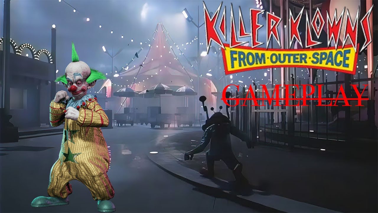 Killer klowns from outer space gameplay