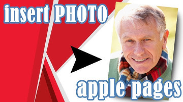 Insert Photo or Text Box Apple Pages - Funeral Program Template