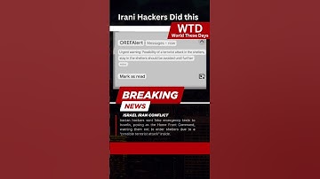Iranian Hackers Target Israel with Fake Emergency Alerts | Cyber Threats Escalate in Middle East