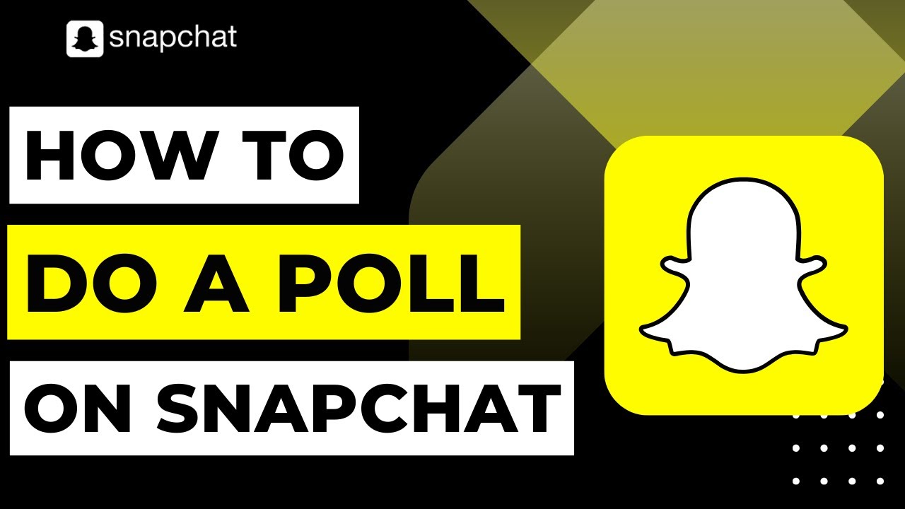 Snapchat Poll Feature How to Do a Poll on Snapchat ! - YouTube