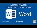 Microsoft Word - Encabezado y pie de pagina