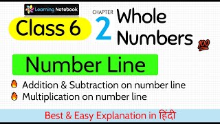 Class 6 Maths Chapter 2 Whole Numbers | Number Line