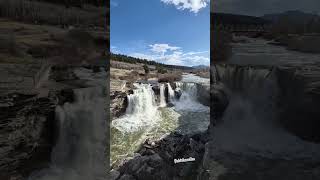 Lundbreck Falls, Alberta #lundbreck #waterfalls #alberta #crowsnest #pass