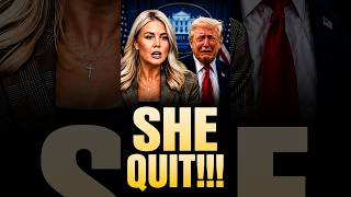 Karoline Leavitt ESCAPES the Trump admin
