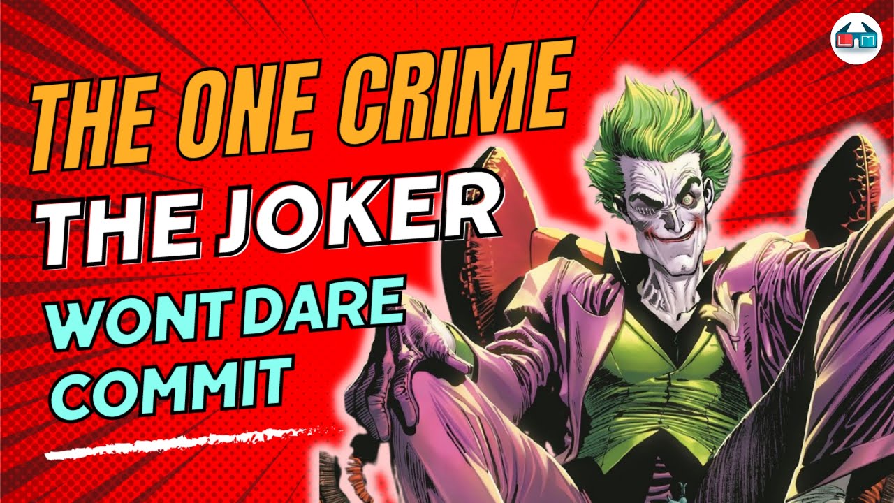 The Joker's Unthinkable Confession REVEALED The One Crime Joker Won’t ...