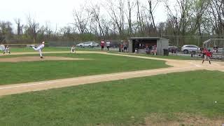 Justin MacPherson With A Single Over SS Vs Bethlehem On 4/28/24