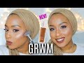 CHATTY GRWM | Soft Brown Holiday Makeup + NEW Maybelline SuperStay Foundation! | Aysha Abdul