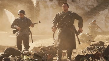 Call of Duty WW2 United Front - War - Operation Supercharge (Multiplayer Tunisia Gameplay)