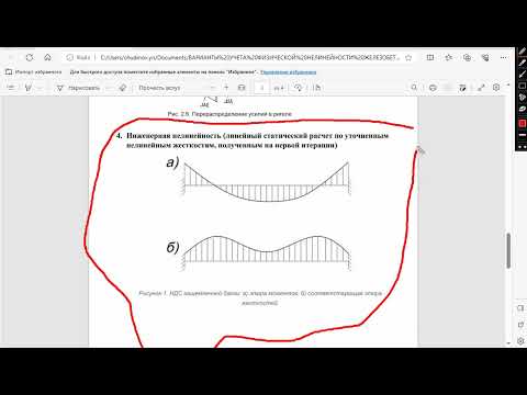 Варианты учета физической нелинейности железобетона