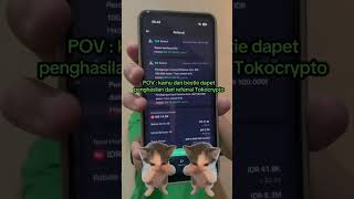 Referral tokocrypto ni boss, terkicau kicau 😽🤙🏻 #Tokocrypto #ExchangeIndonesia #Kicaumania