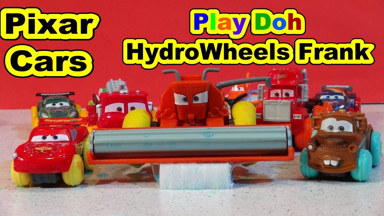 Disney Pixar Cars with HydroWheels Lightning McQueen , Mater and Play