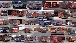 Utah Fire, Ambulance, &amp; Police Response Compilation *60+ Videos!*