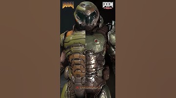 Doom Slayer in the last three games | DOOM: The Dark Ages