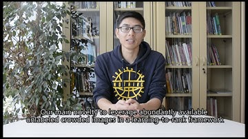 Xialei Liu explains his CVPR accepted paper