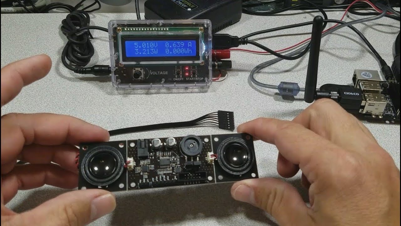 Stereo Boom Bonnet with amplifier from Hardkernel/ODROID