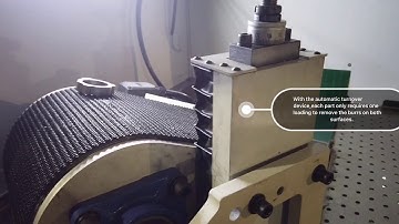 Promax Smart PT140 Series  Deburring Machine with Automatic Surface Turning