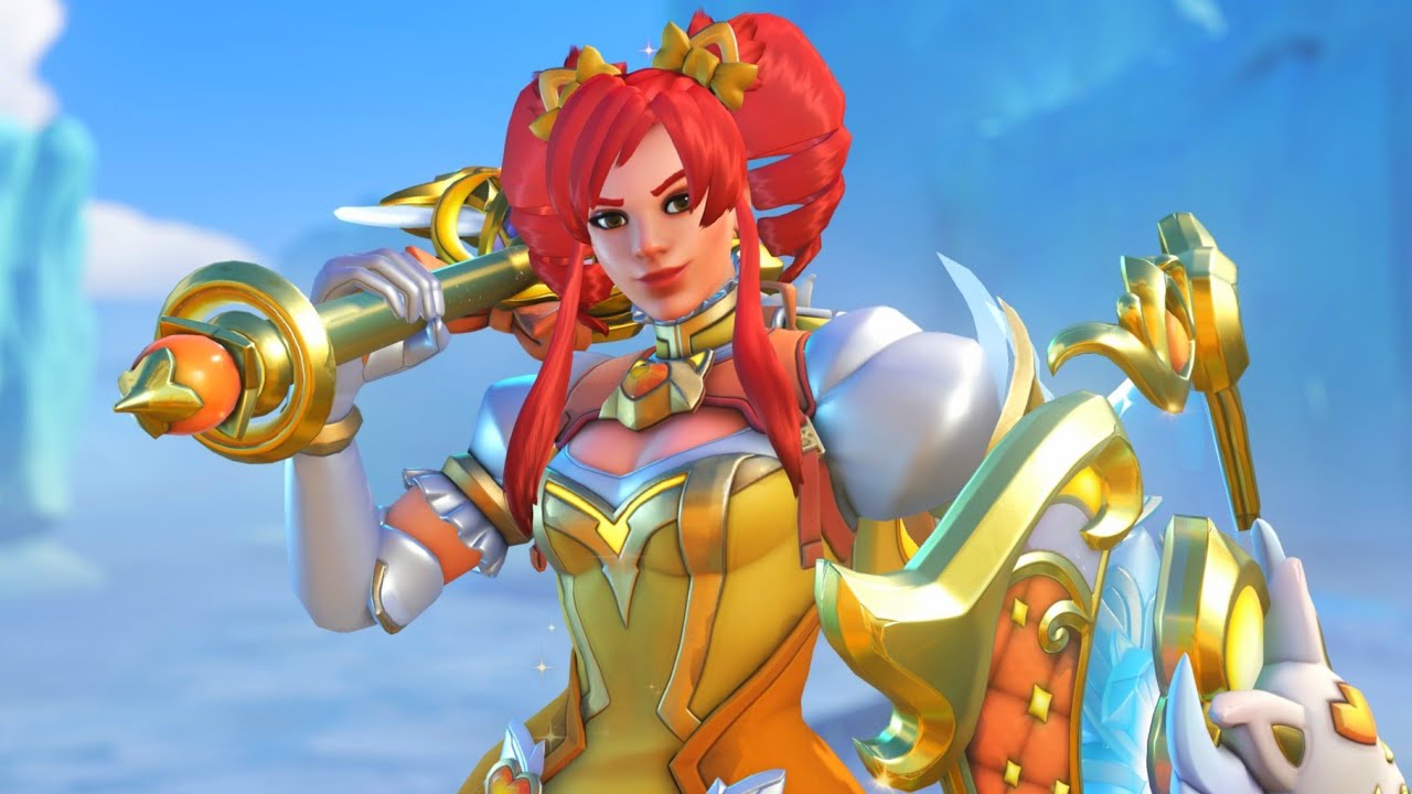 NEW Heart of Strength Brigitte Skin Showcase | Overwatch 2 - YouTube