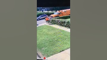Amazon Driver Unexpected Act Caught On Camera