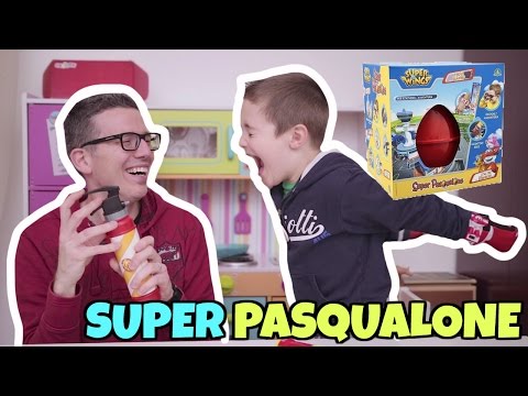 Apertura SUPER PASQUALONE 2017: UOVA con SORPRESA BAGNATA