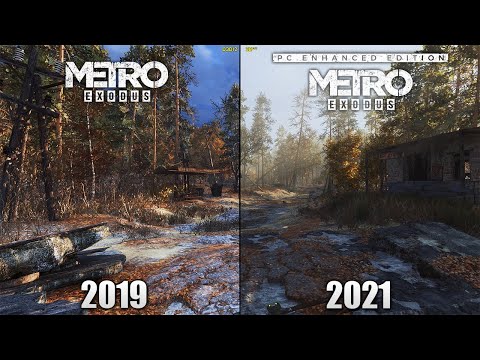 Metro Exodus (2019) vs Metro Exodus Enhanced Edition (2021) | Graphics/Performance Comparison