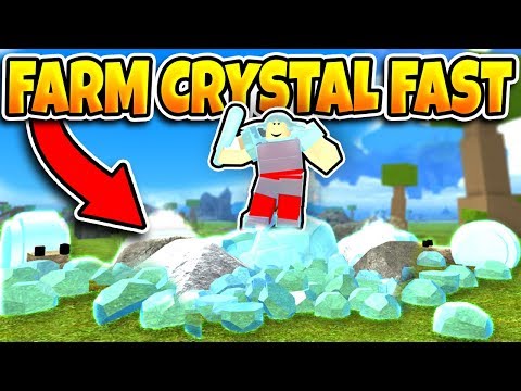 Booga Booga How To Farm Crystals Fast New Method Youtube