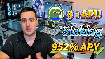 Stake Like a Pro – 952% APY with APU in This Bull Market Project