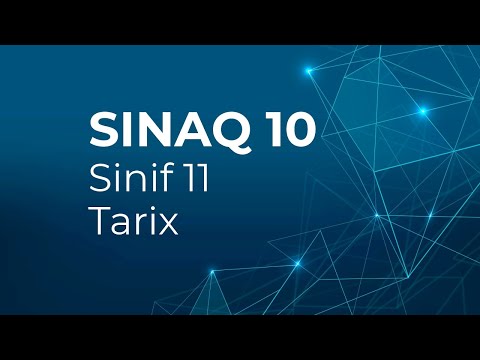 Tarix 11-ci sinif  Güvən Sınaq 10 Qrup fənləri üzrə