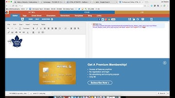 Web Design - Using a Visual HTML Editor (WYSIWYG)