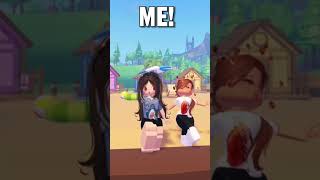 Me and my friend did this TREND!!❤️😁 #fypシ #roblox #trending #edit