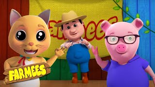 hello song hi song please and thank you farmees kids tv