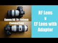 Canon R6 with the EF lens Adapter - Does it work?