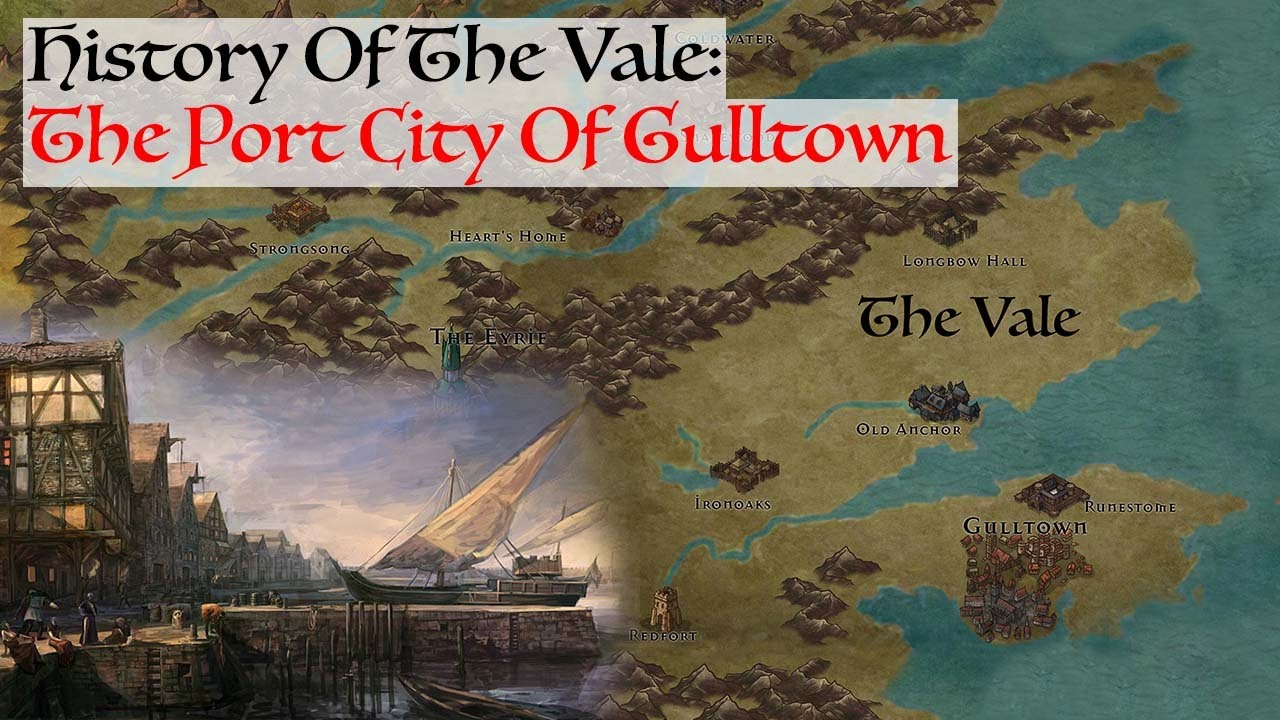 The Port City Of Gulltown (History Of The Vale) Game Of Thrones/House