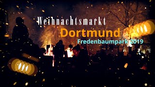 4K Weihnachtswelt Weihnachtsmarkt Dortmund Fredenbaumpark