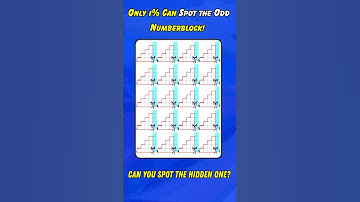 Only 1% Can Find the Odd Numberblock! 🔢👀 Are You One of Them?